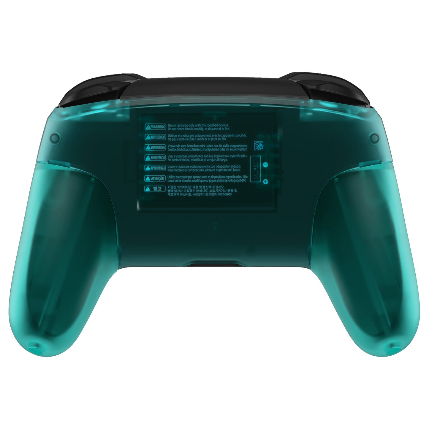 eXtremeRate Nintendo Switch Pro用 八角形ゲート付きスティックデザイン交換フルセットシェル【エメラルドグリーン】