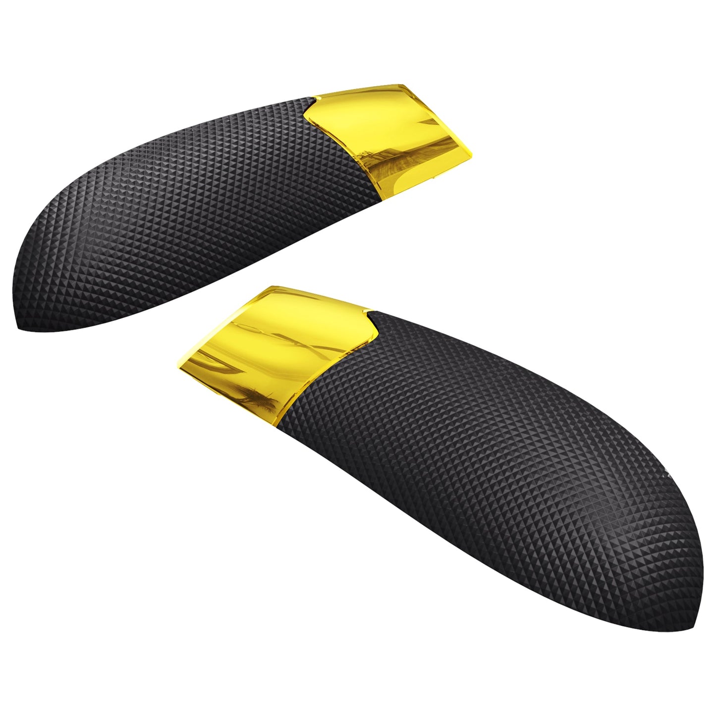 eXtremeRate Xbox Series X&Sコントローラー用パフォーマンス滑り止めテクスチャラバー付きグリップ交換バックパネル【クロームゴールド】