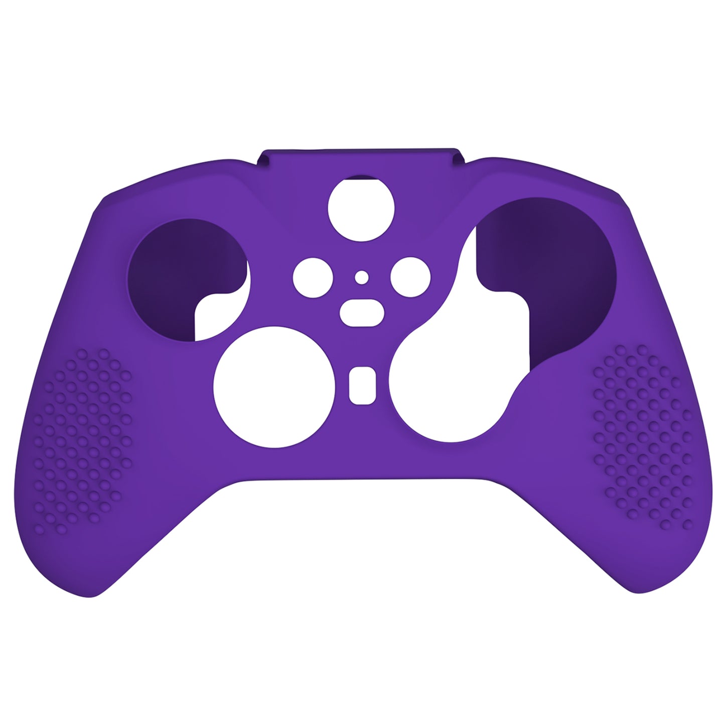eXtremeRate Xbox One Elite Series 2&Elite 2 Coreコントローラー用滑り止め保護シリコンケース&サムグリップキャップ【パープル】