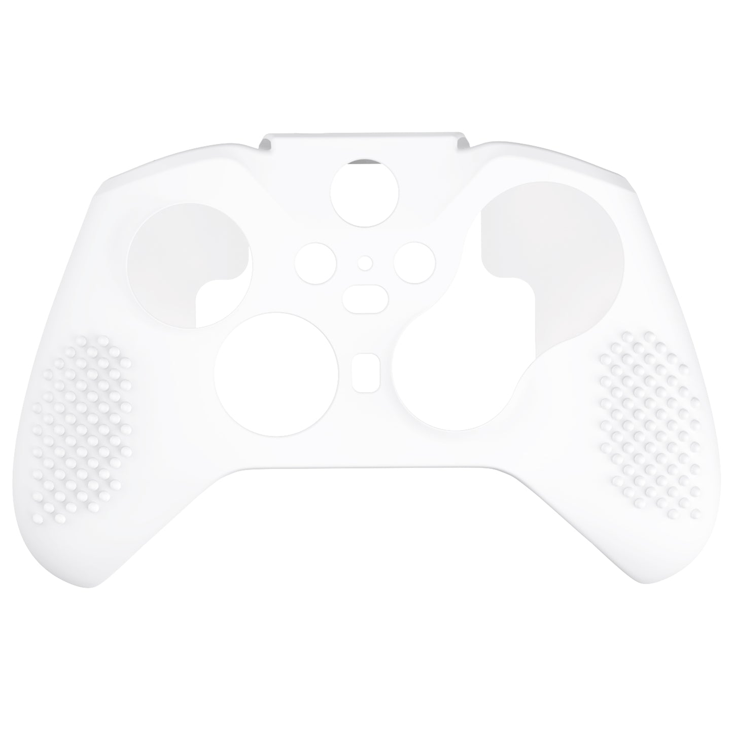 eXtremeRate Xbox One Elite Series 2&Elite 2 Coreコントローラー用滑り止め保護シリコンケース&サムグリップキャップ【ホワイト】
