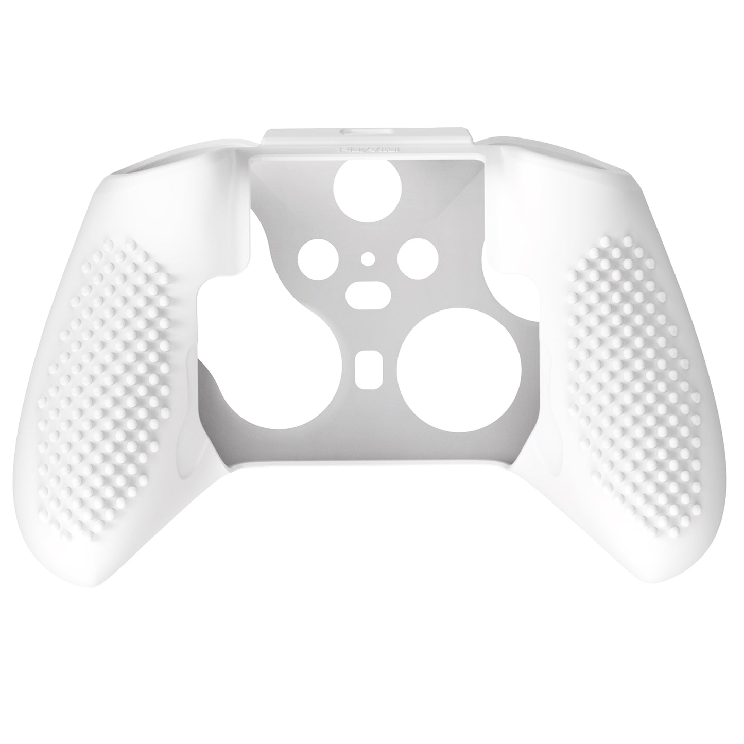 eXtremeRate Xbox One Elite Series 2&Elite 2 Coreコントローラー用滑り止め保護シリコンケース&サムグリップキャップ【ホワイト】