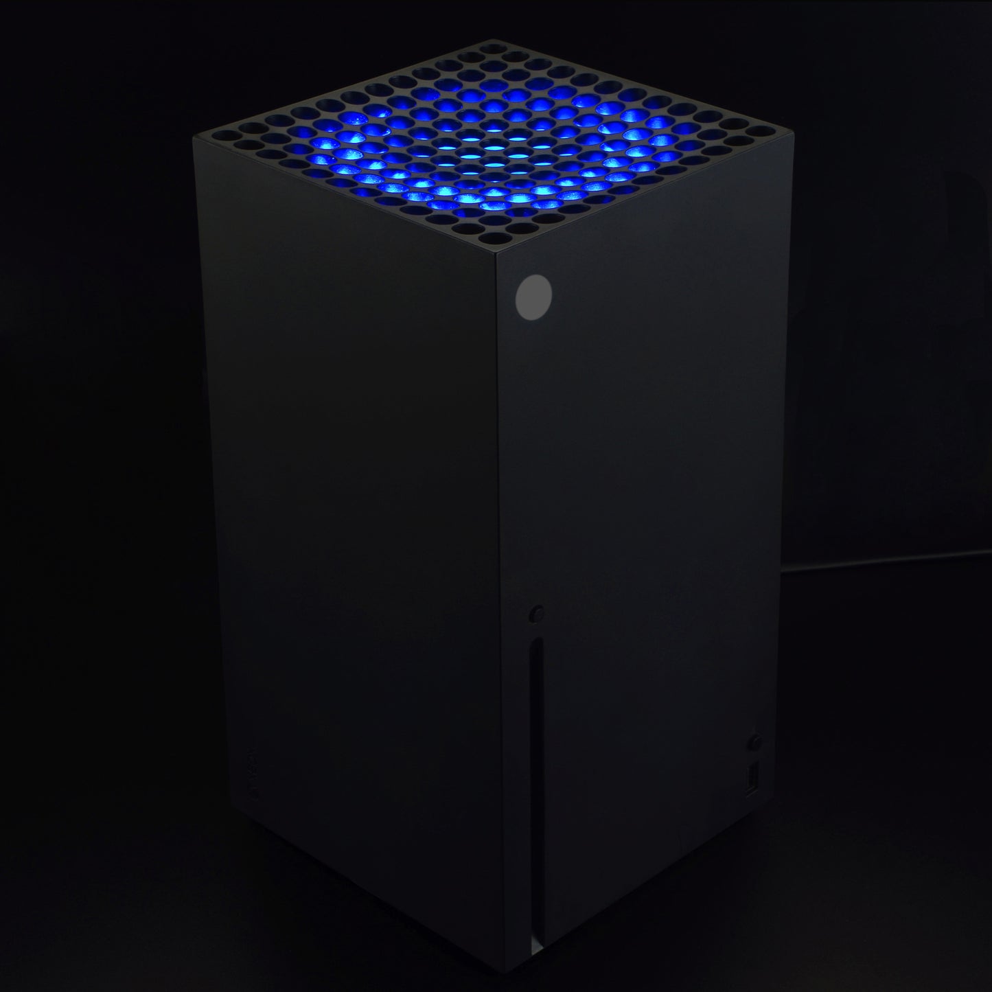 eXtremeRate Xbox Series X コンソール ファン ベント対応用RGB LEDキットIRリモコン付き-7色、39種類のエフェクト