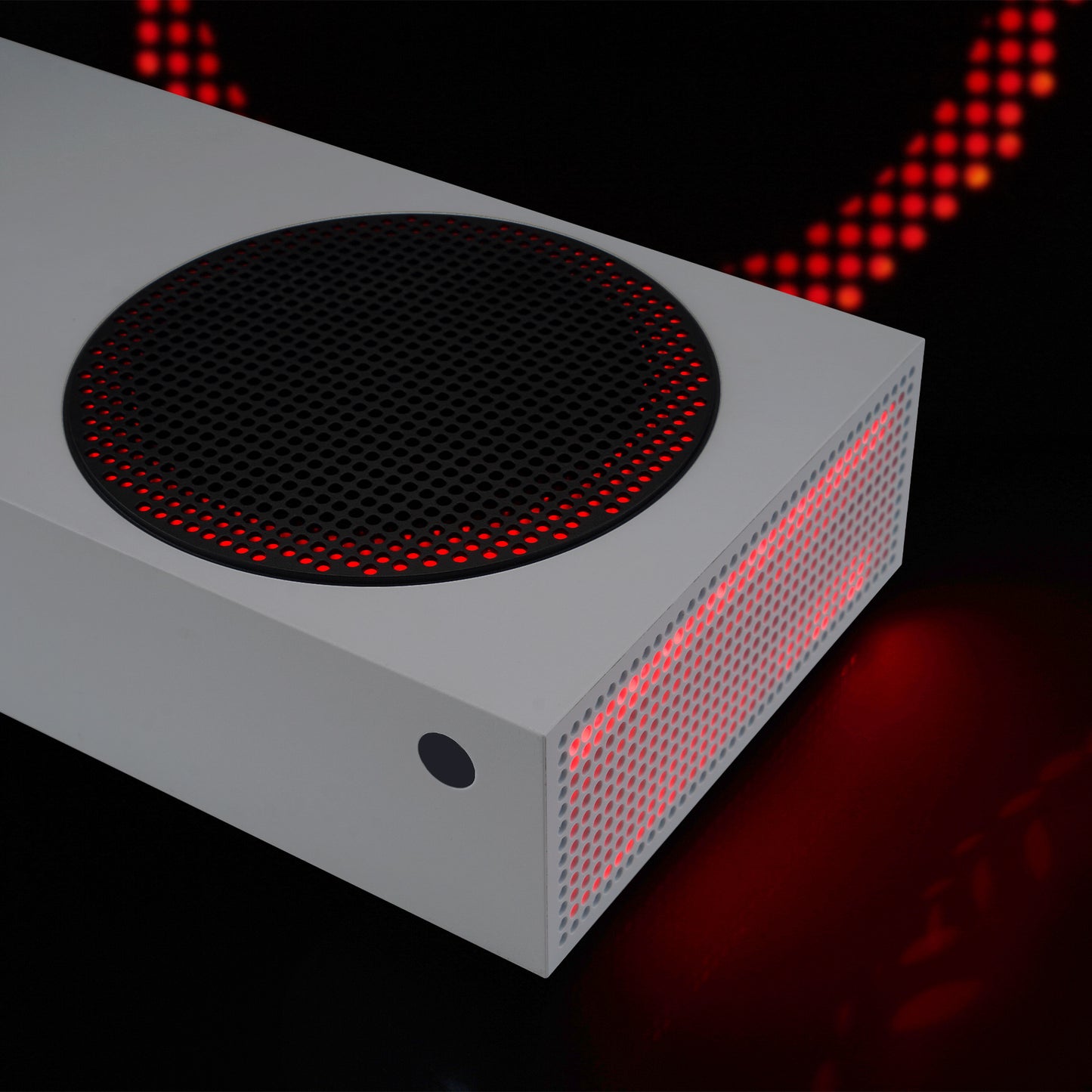 eXtremeRate Xbox Series S コンソール対応用 IR リモコン付きRGB LED ライト ストリップ キット - 7 色 、39 種類のエフェクト