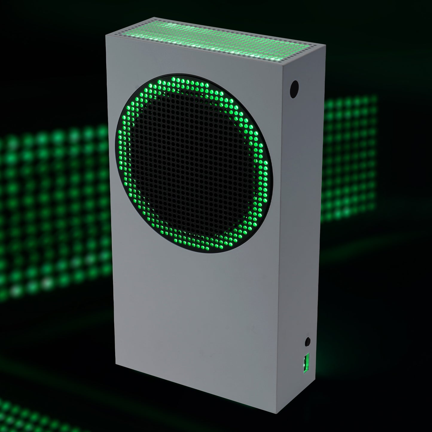 eXtremeRate Xbox Series S コンソール対応用 IR リモコン付きRGB LED ライト ストリップ キット - 7 色 、39 種類のエフェクト