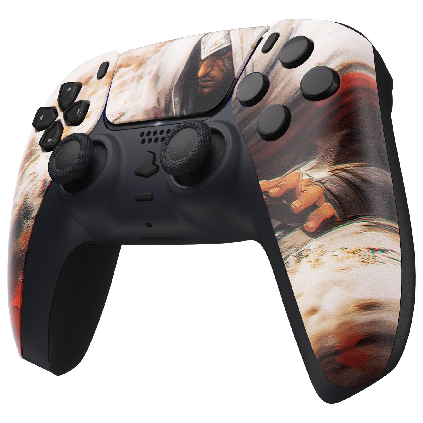 eXtremeRate PS5コントローラーBDM-010/020/030/040/050対応交換対応用フロントハウジングシェル&タッチパッド【アサシン】