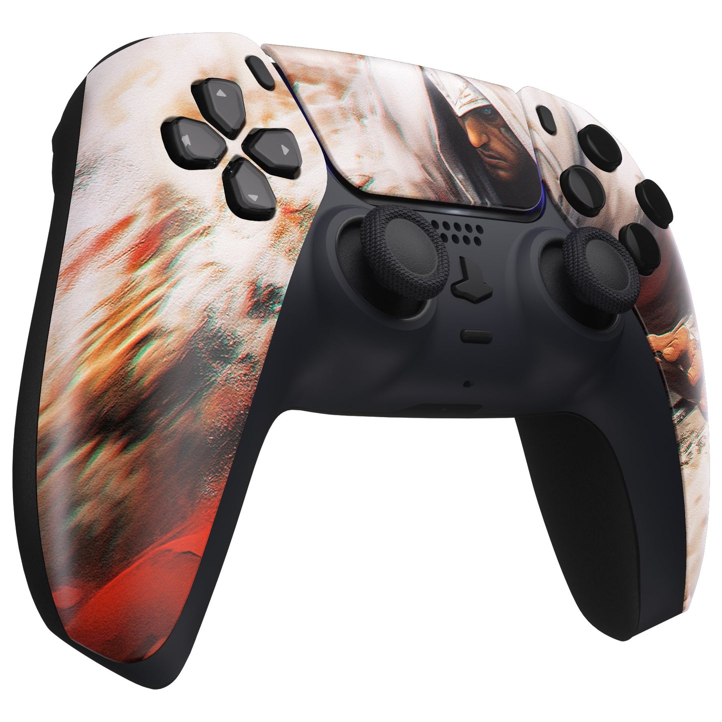 eXtremeRate PS5コントローラーBDM-010/020/030/040/050対応交換対応用フロントハウジングシェル&タッチパッド【アサシン】