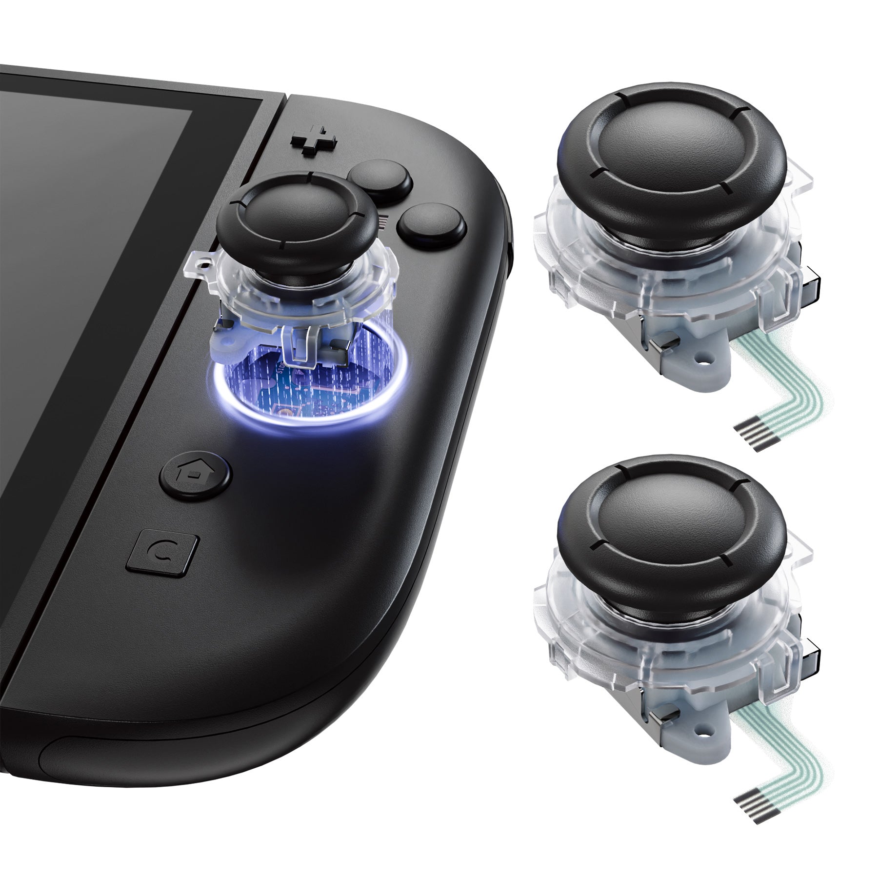 eXtremeRate Nintendo Switch 2 Joy-Conに対応用交換3D