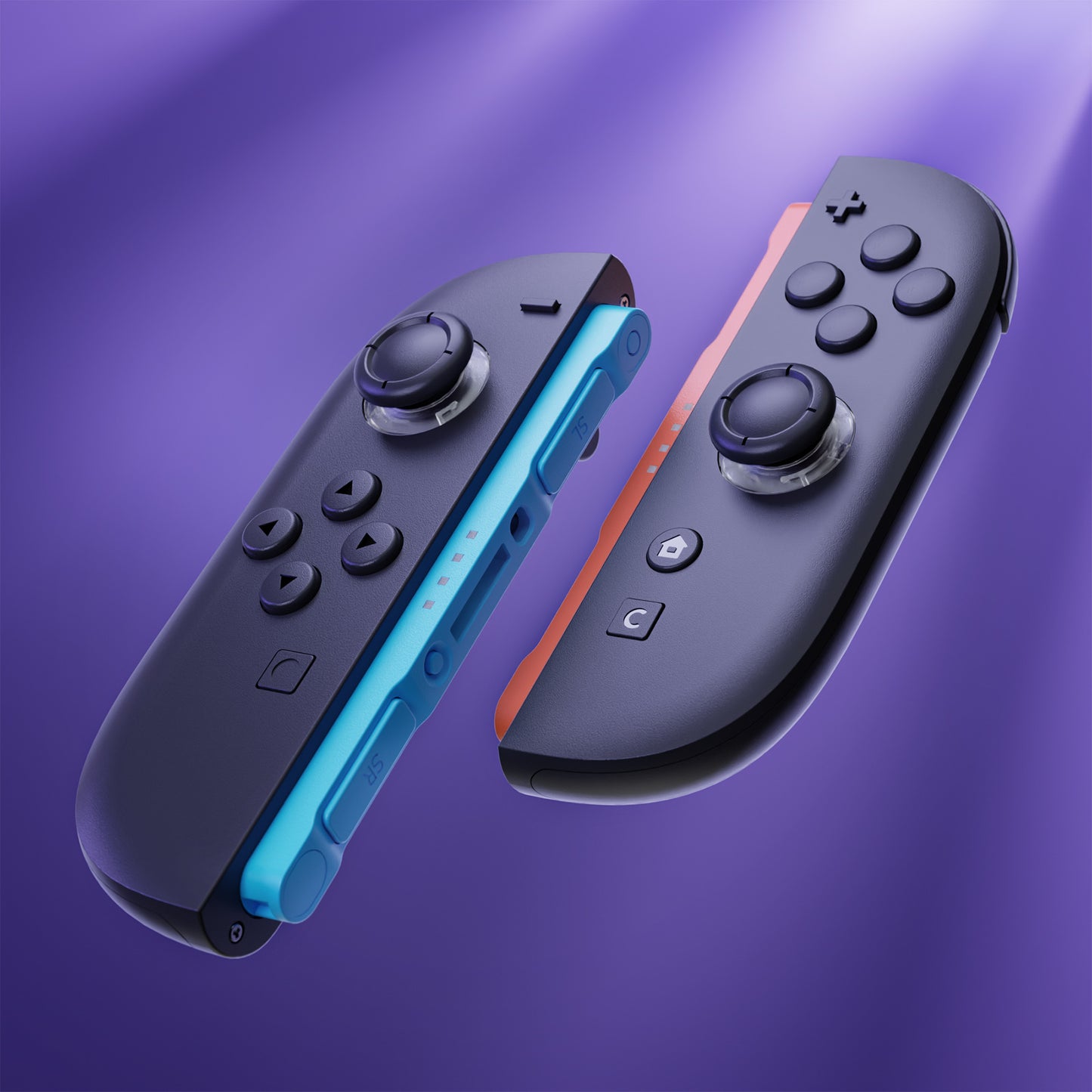 eXtremeRate Nintendo Switch 2 Joy-Conに対応用交換3Dジョイスティック【クリア】