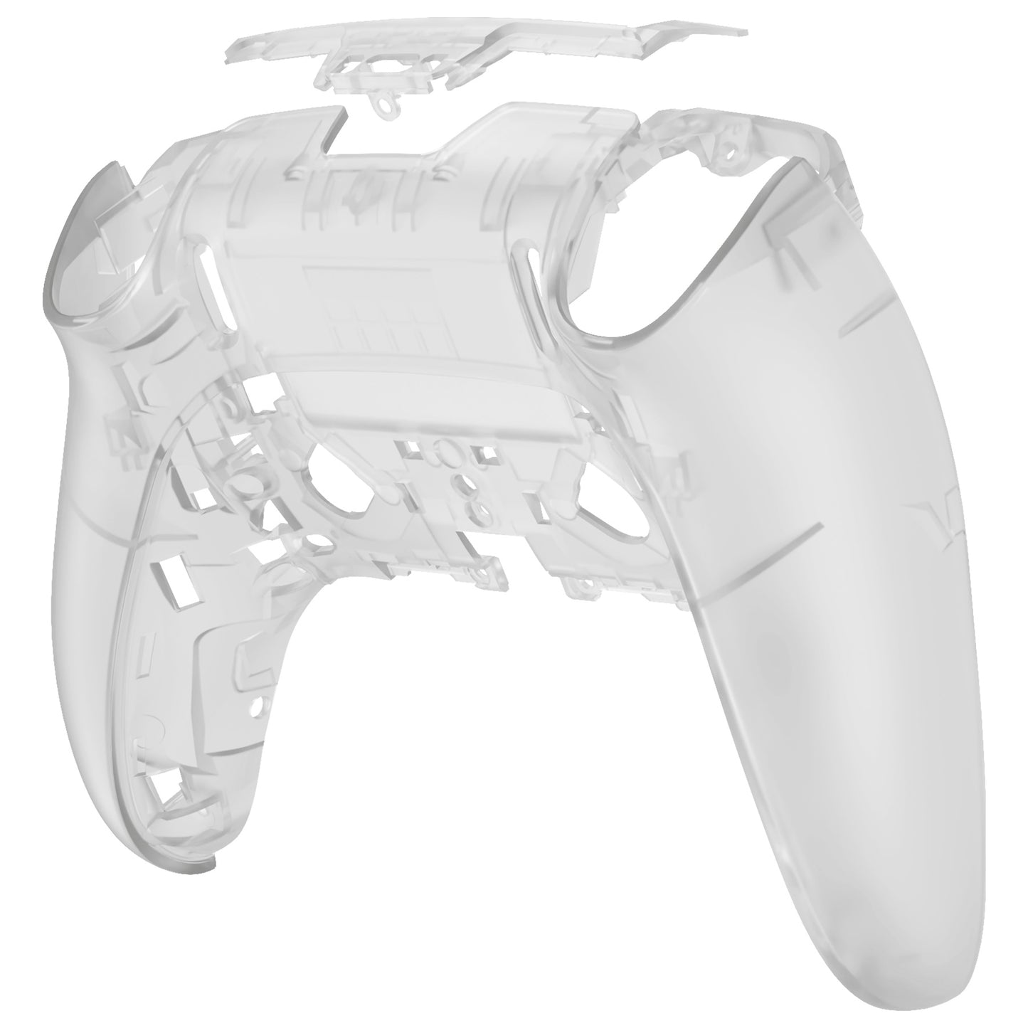 eXtremeRate PS5 edgeコントローラー対応交換対応用バックハウジングボトムシェル【暗闇で光る-グリーン】