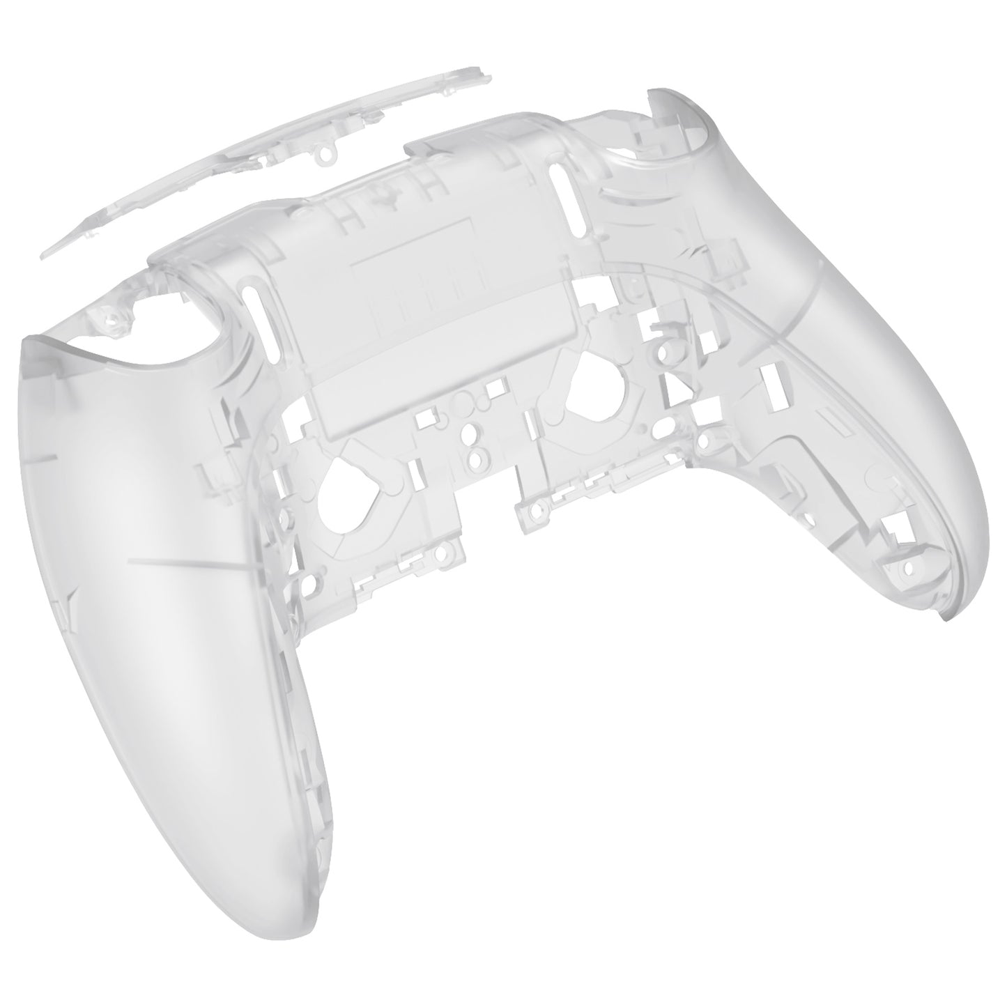 eXtremeRate PS5 edgeコントローラー対応交換対応用バックハウジングボトムシェル【暗闇で光る-グリーン】