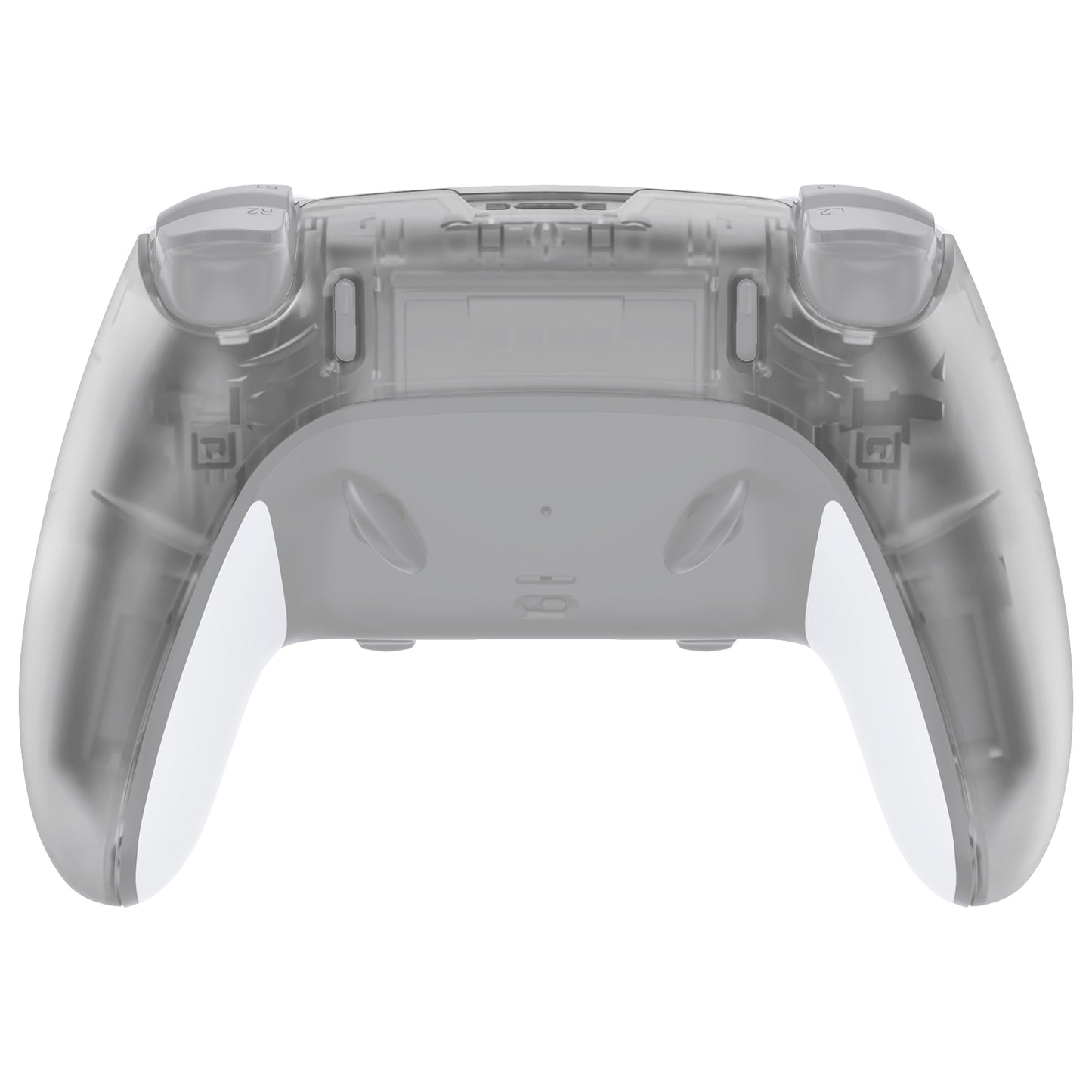 eXtremeRate PS5 edgeコントローラー対応交換対応用バックハウジングボトムシェル【暗闇で光る-グリーン】