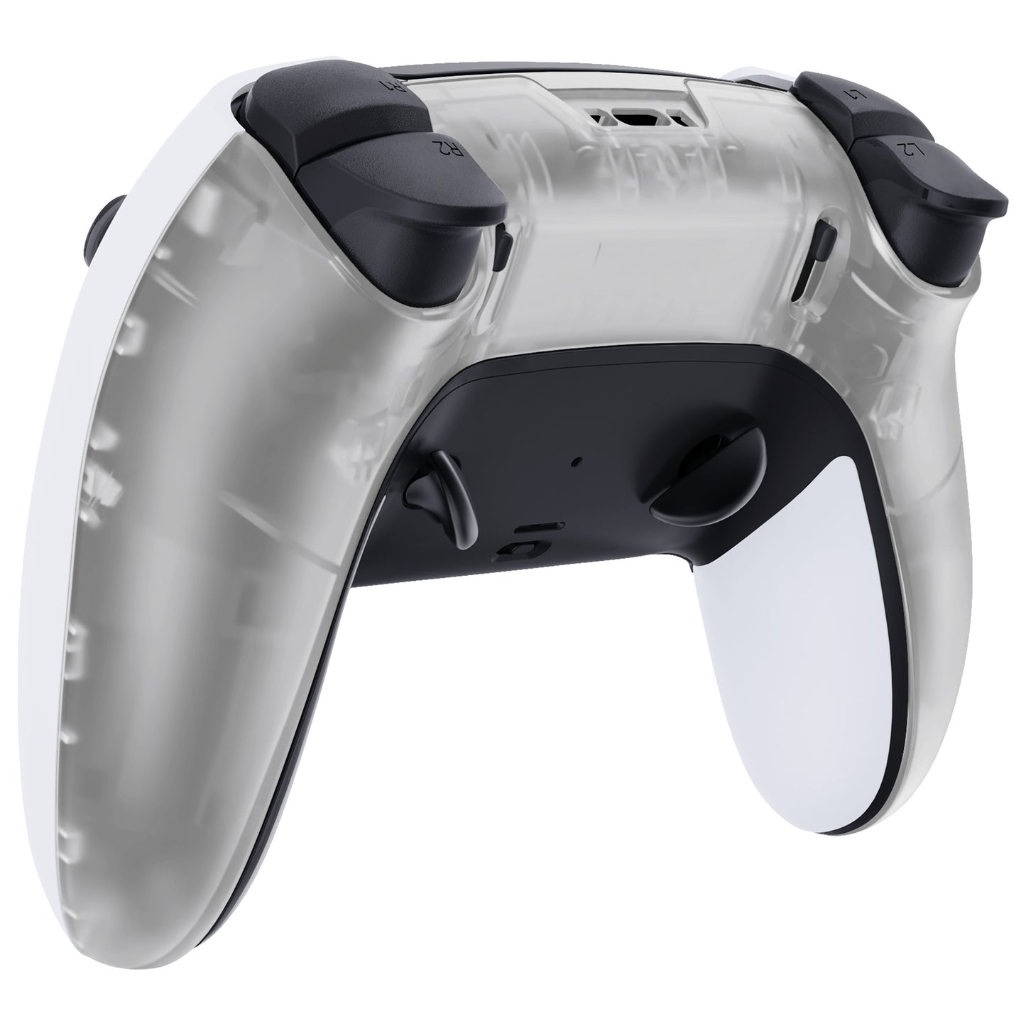 eXtremeRate PS5 edgeコントローラー対応交換対応用バックハウジングボトムシェル【暗闇で光る-グリーン】