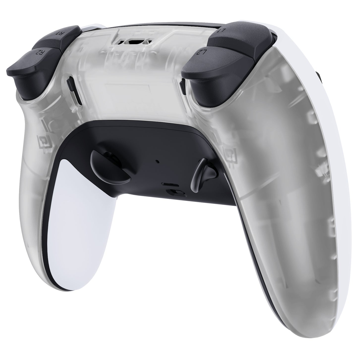 eXtremeRate PS5 edgeコントローラー対応交換対応用バックハウジングボトムシェル【暗闇で光る-グリーン】