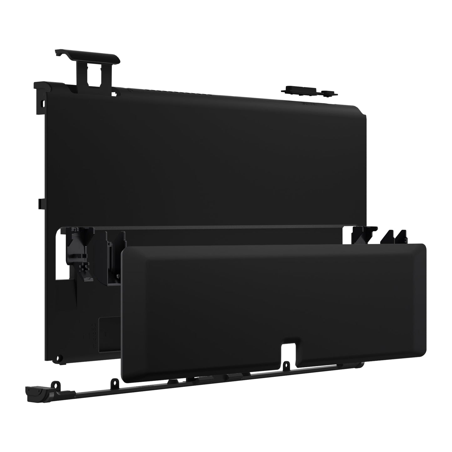 eXtremeRate 任天堂スイッチ有機EL用交換バックプレート&キックスタン【ブラック】
