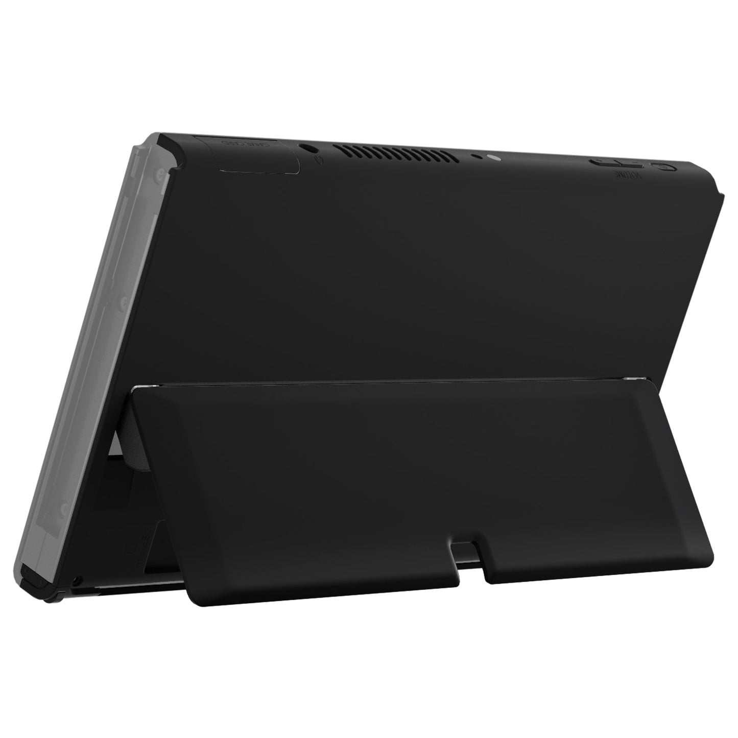 eXtremeRate 任天堂スイッチ有機EL用交換バックプレート&キックスタン【ブラック】