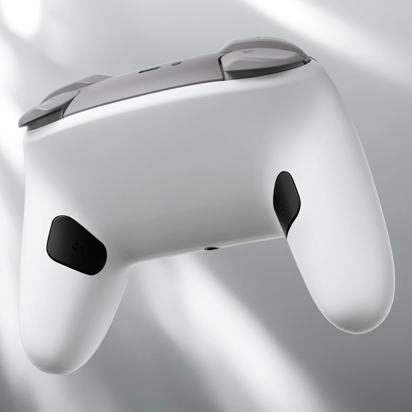 eXtremeRate Nintendo Switch 2 Proコントローラー対応交換用ボトムシェル【ホワイト】