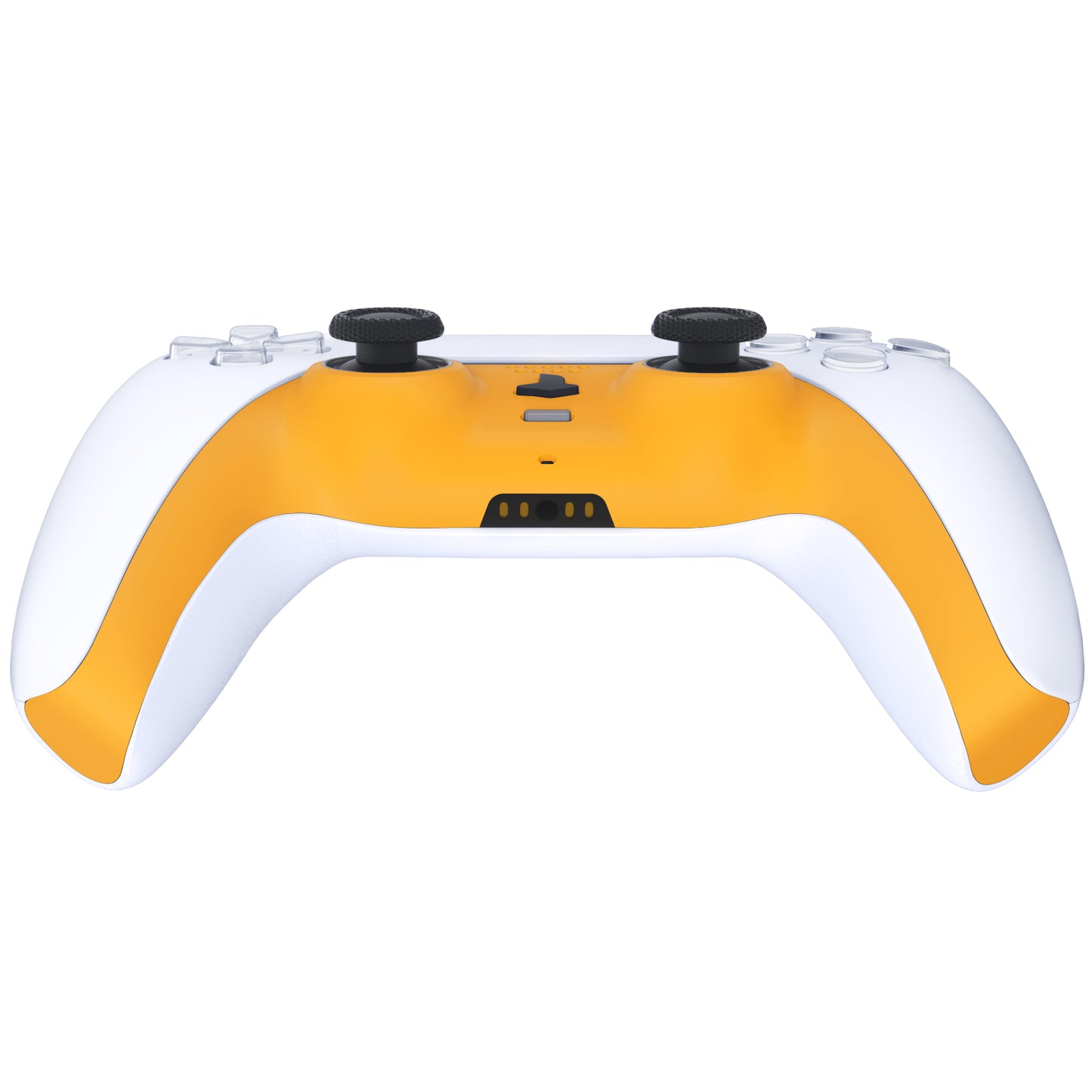 eXtremeRate PS5コントローラーBDM-010/020/030/040/050対応アクセントリング付き交換対応用装飾トリムシェル【イエロー】