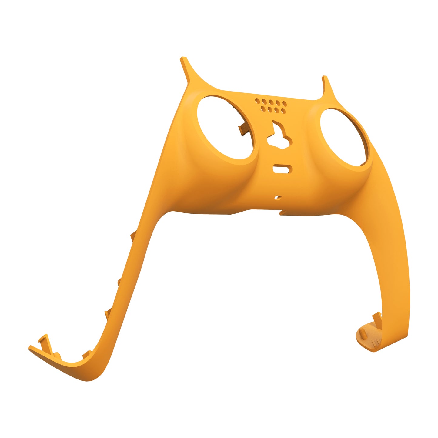 eXtremeRate PS5コントローラーBDM-010/020/030/040/050対応アクセントリング付き交換対応用装飾トリムシェル【メタリックシャンパンゴールド】