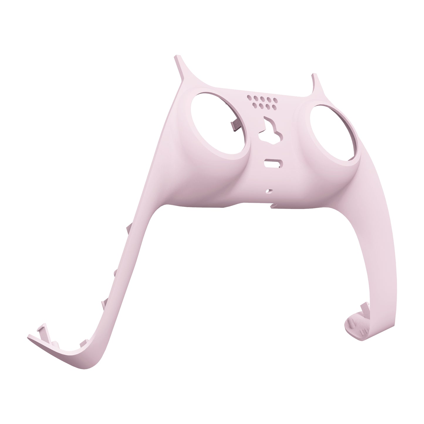 eXtremeRate PS5コントローラーBDM-010/020/030/040/050対応アクセントリング付き交換対応用装飾トリムシェル【サクラピンク】