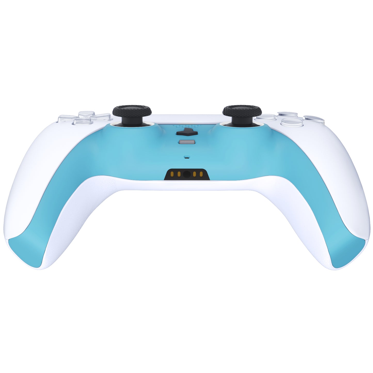 eXtremeRate PS5コントローラーBDM-010/020/030/040/050対応アクセントリング付き交換対応用装飾トリムシェル【ヘブンブルー】