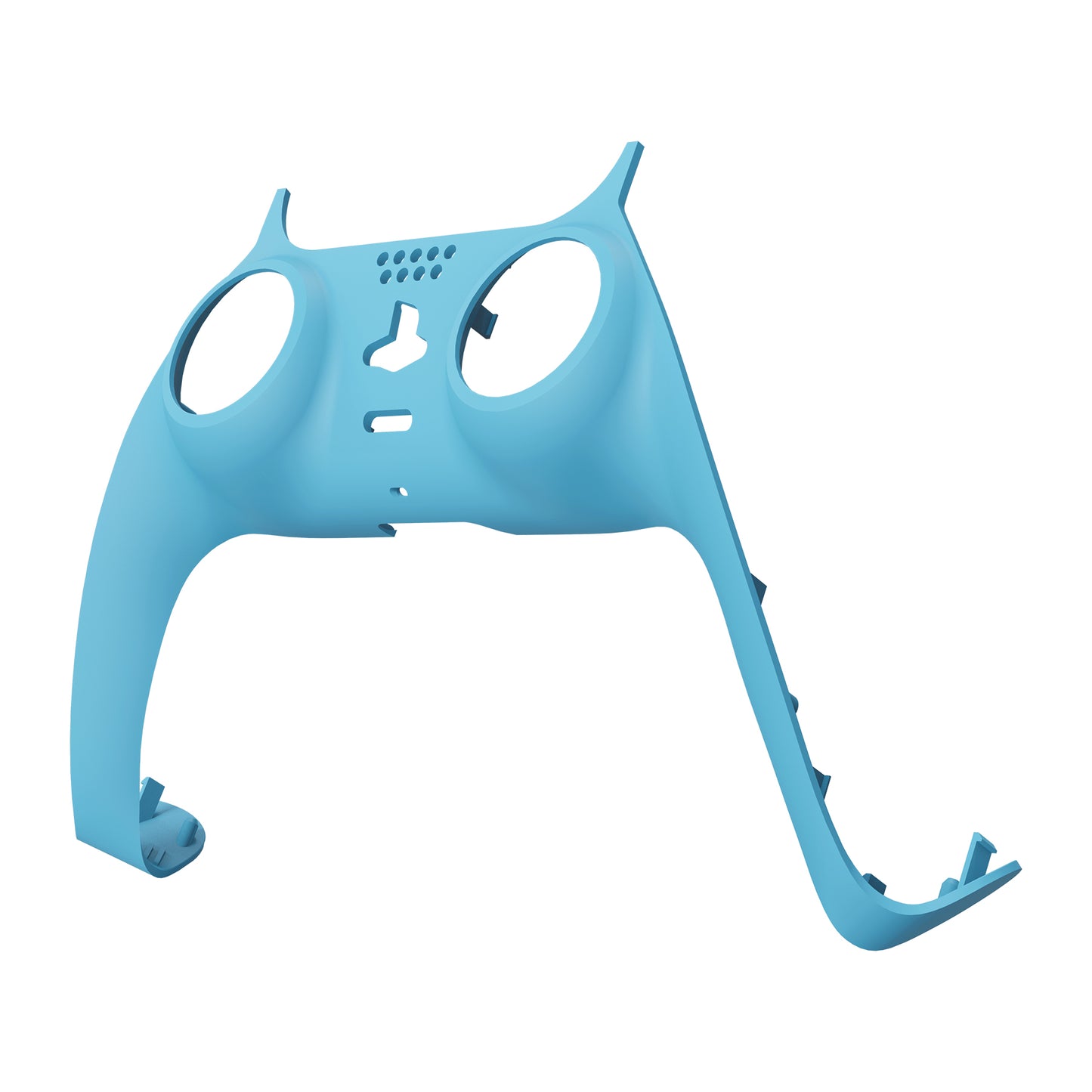 eXtremeRate PS5コントローラーBDM-010/020/030/040/050対応アクセントリング付き交換対応用装飾トリムシェル【ヘブンブルー】