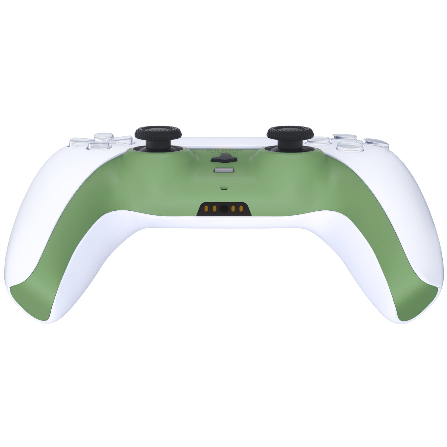 eXtremeRate PS5コントローラーBDM-010/020/030/040/050対応アクセントリング付き交換対応用装飾トリムシェル【抹茶グリーン】