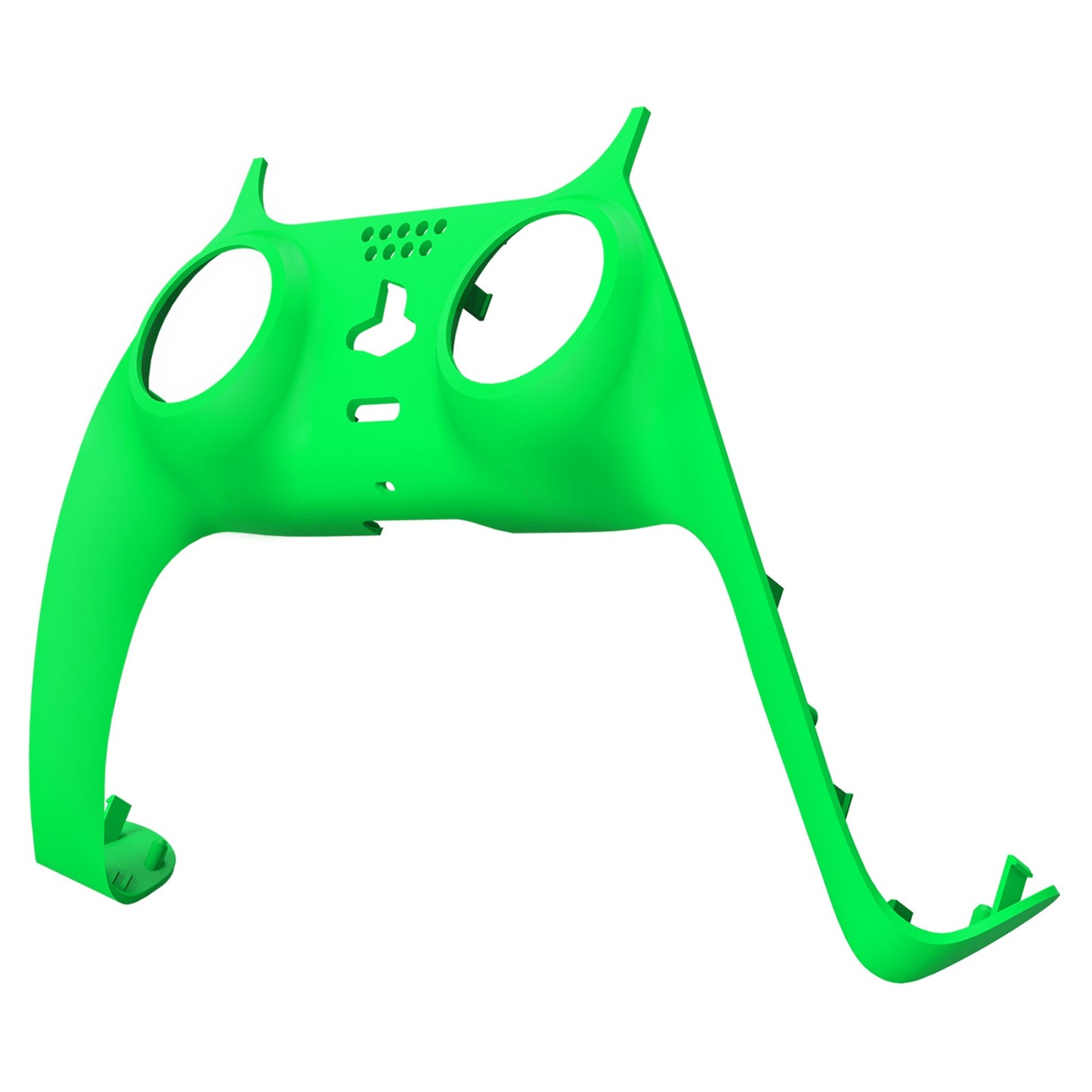 eXtremeRate PS5コントローラーBDM-010/020/030/040/050対応アクセントリング付き交換対応用装飾トリムシェル【ネオングリーン】