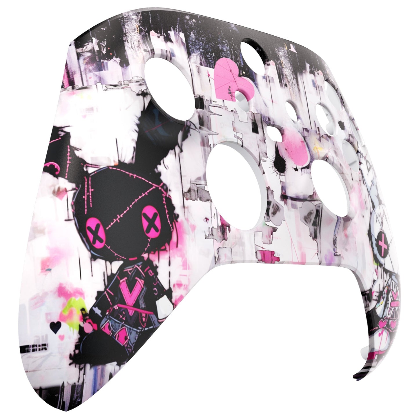 eXtremeRate Xbox Series X&Sコントローラー用交換フロントハウジングシェル【可愛いパンク兎ちゃん】