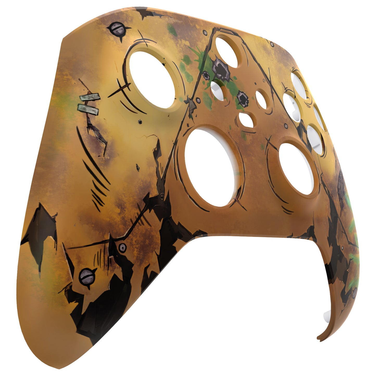 eXtremeRate Xbox Series X&Sコントローラー用交換フロントハウジングシェル【荒廃の地】