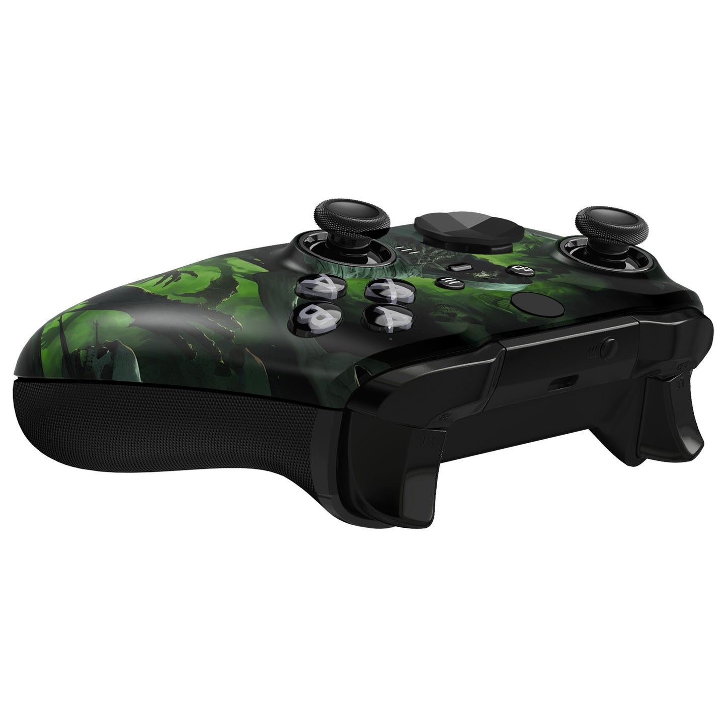 eXtremeRate Xbox One Elite Series 2&Elite 2 Coreコントローラー(モデル1797)用交換フロントハウジングシェルケース&アクセントリング【悪霊カーニバル】