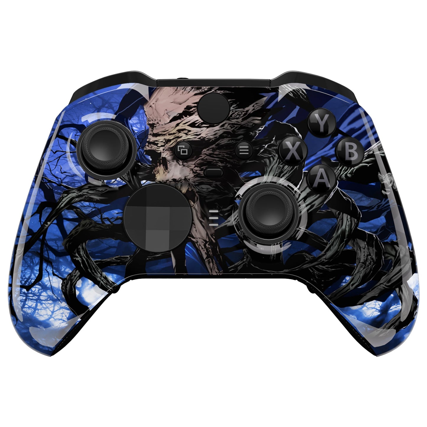 eXtremeRate Xbox One Elite Series 2&Elite 2 Coreコントローラー(モデル1797)用交換フロントハウジングシェルケース&アクセントリング【暗闇で光る-大地の主の目覚め】