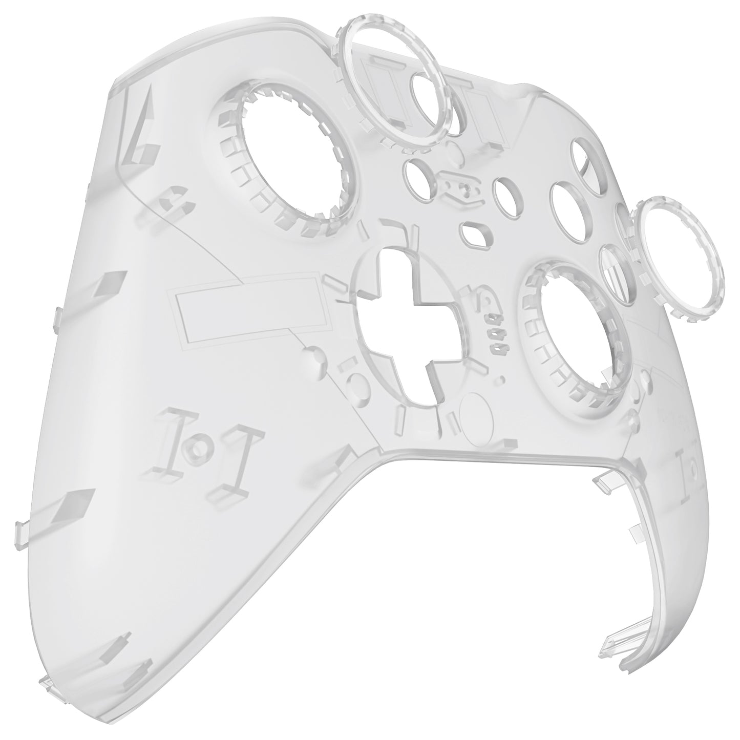 eXtremeRate Xbox One Elite Series 2&Elite 2 Coreコントローラー(モデル1797)用交換フロントハウジングシェルケース&アクセントリング【暗闇で光る-グリーン】