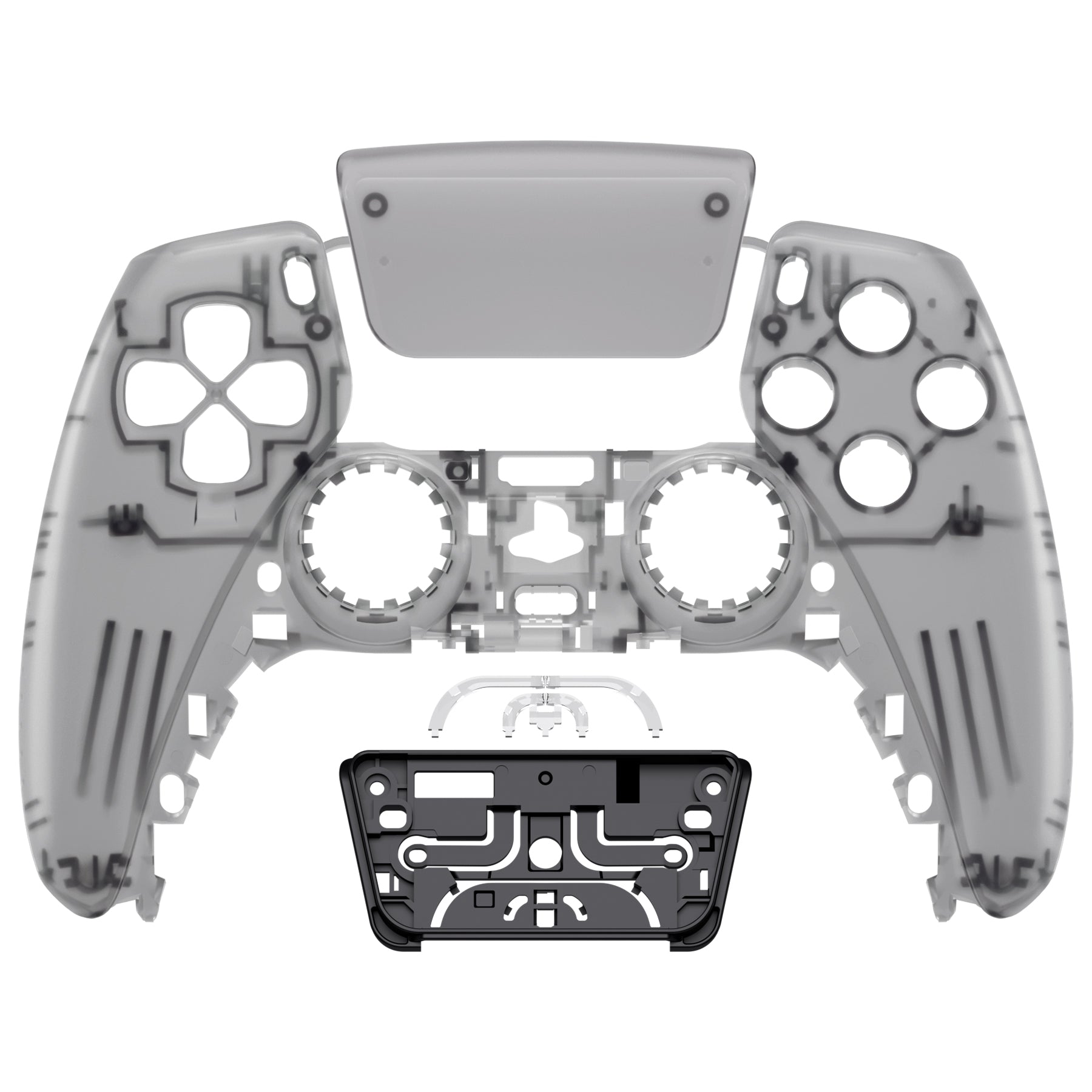 PS5コントローラー フロントシェル 自家塗装品  確認用 eXtremeRate PS5コントローラーBDM-010/020/030/040/050/060対応交換