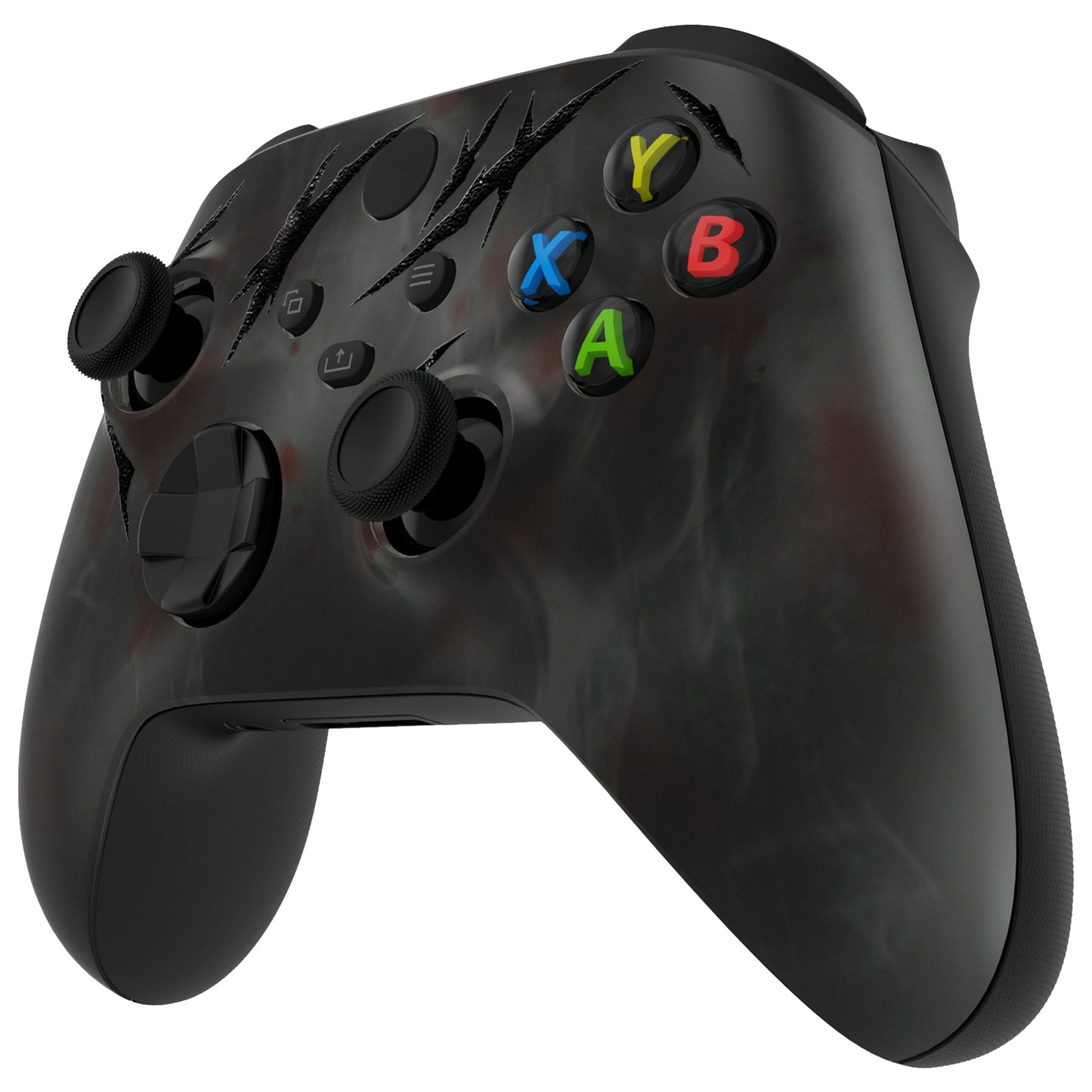 eXtremeRate Xbox Series X&Sコントローラー用交換フロントハウジングシェル【血の霧】