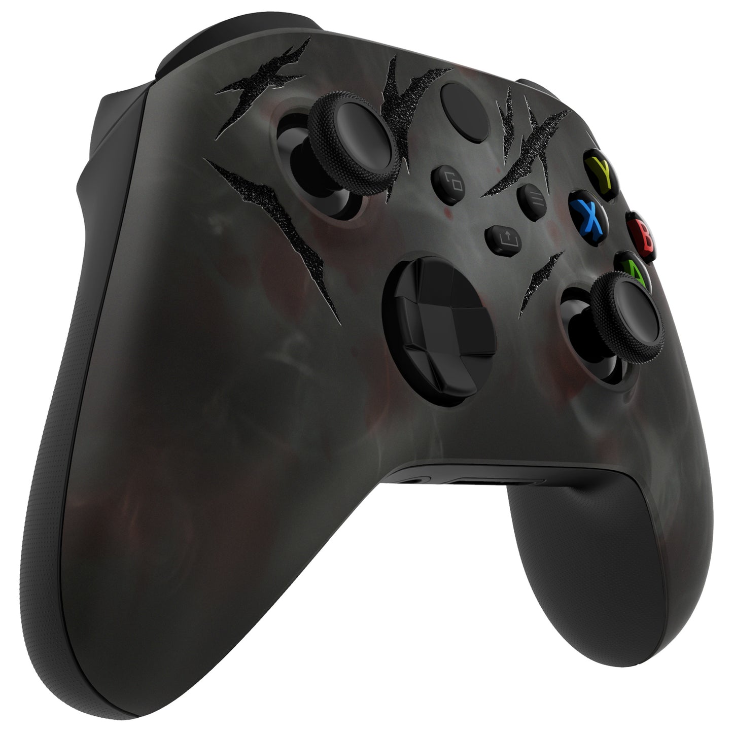 eXtremeRate Xbox Series X&Sコントローラー用交換フロントハウジングシェル【血の霧】