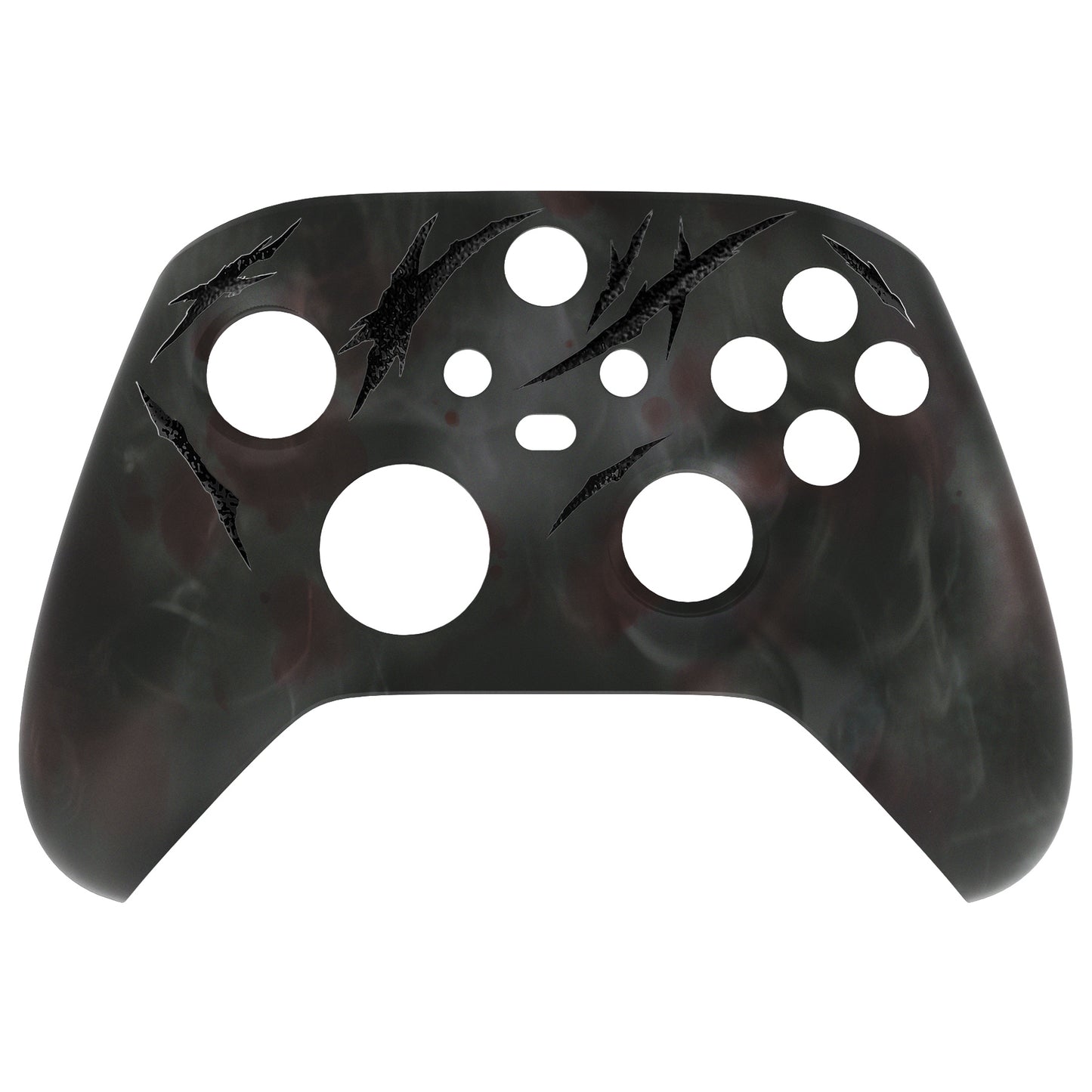 eXtremeRate Xbox Series X&Sコントローラー用交換フロントハウジングシェル【血の霧】