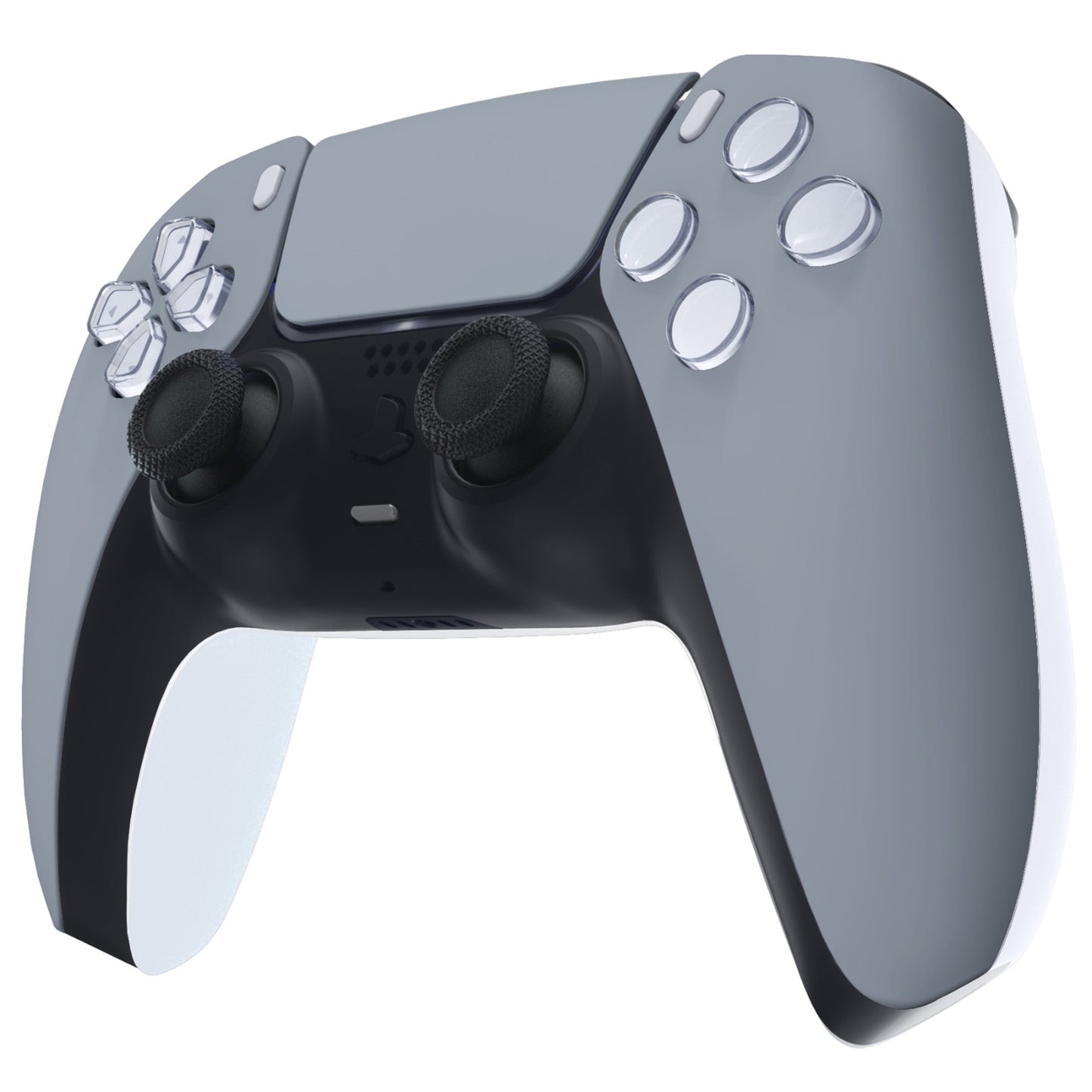 eXtremeRate PS5コントローラーBDM-010/020/030/040/050対応交換対応用フロントハウジングシェル&タッチパッド【ニューホープグレイ】
