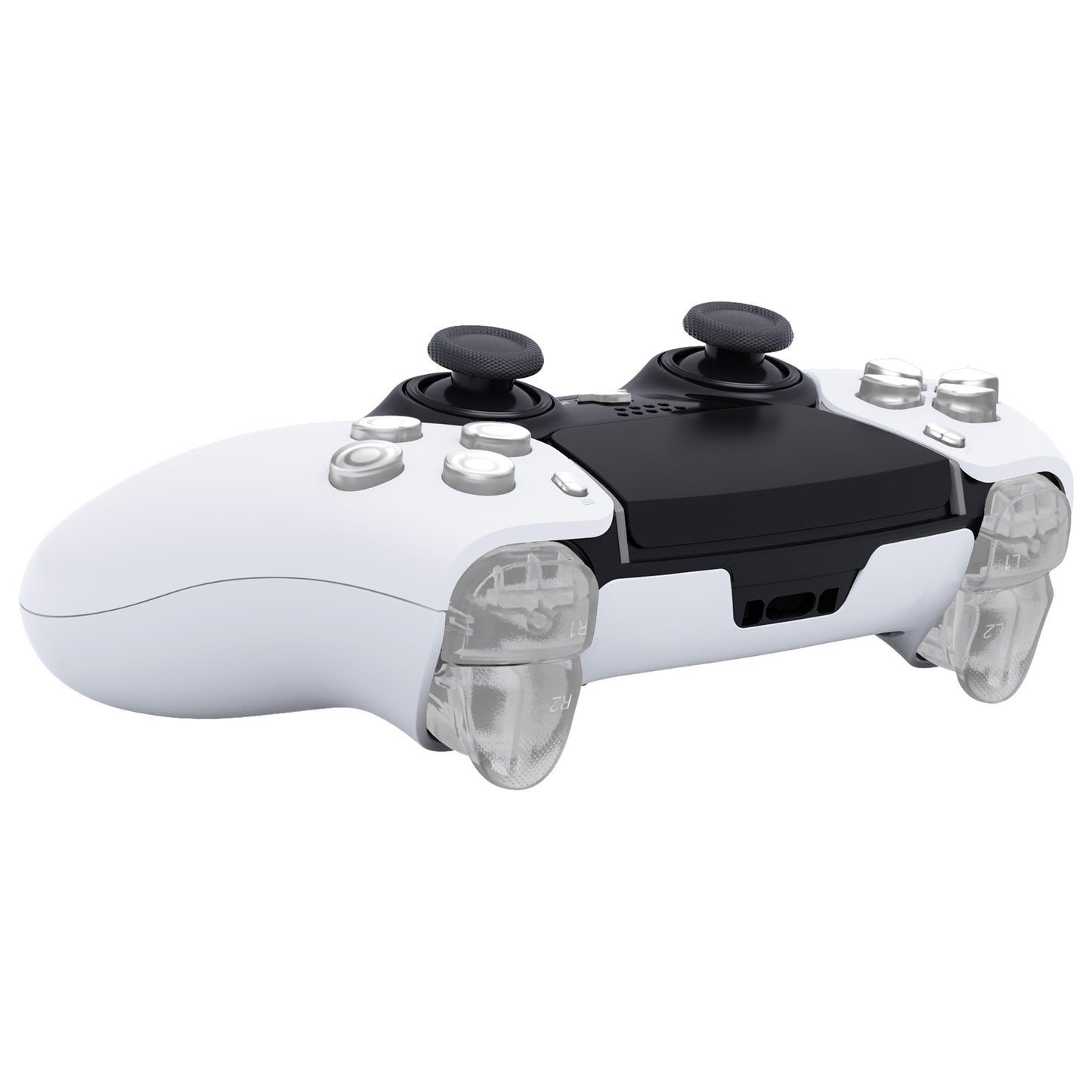 eXtremeRate PS5 edgeコントローラー対応交換対応用フルセットボタン【暗闇で光る-グリーン】