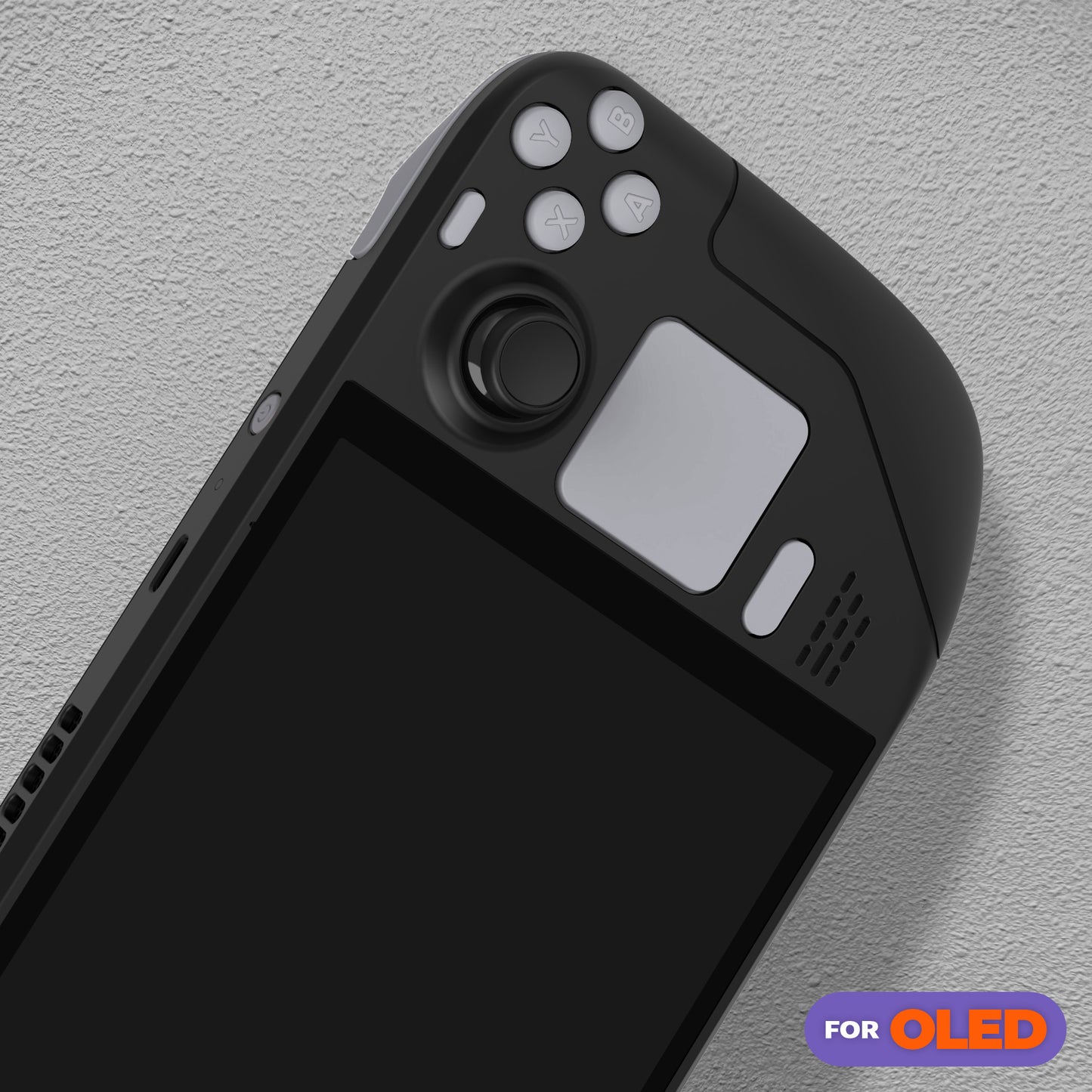 eXtremeRate Steam Deck OLEDハンドヘルドコンソール用交換フルセボタン【ニューホープグレイ】