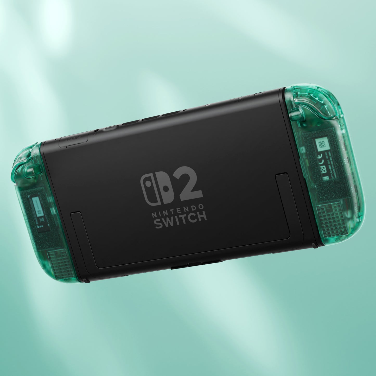 eXtremeRate Nintendo Switch 2対応ジョイコン交換フルセットシェルケース、ボタン付き - デラックス版【エメラルドグリーン】