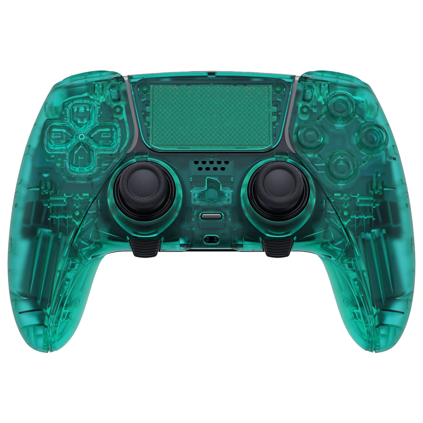 eXtremeRate PS5 edgeコントローラー対応交換対応用フルセットシェル&ボタン【エメラルドグリーン】