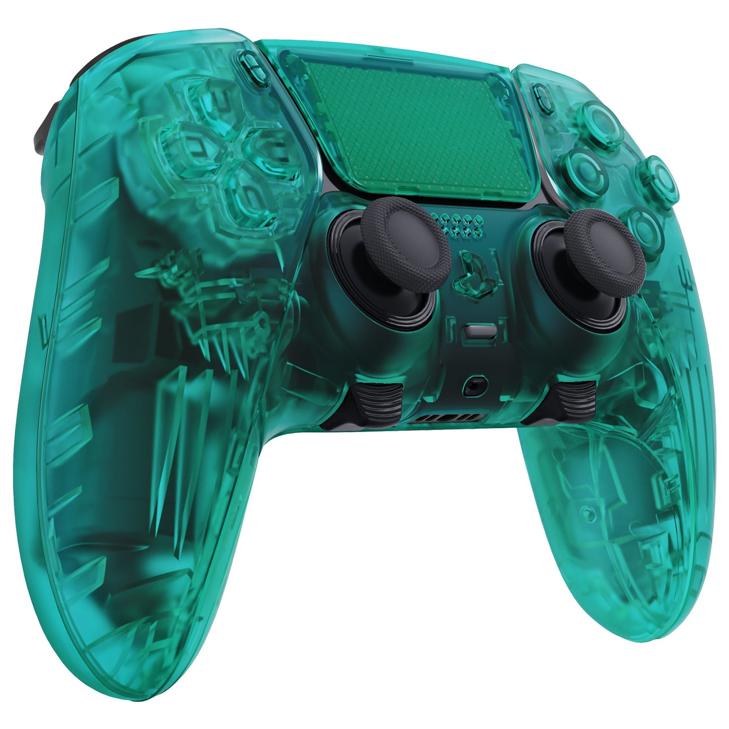 eXtremeRate PS5 edgeコントローラー対応交換対応用フルセットシェル&ボタン【エメラルドグリーン】