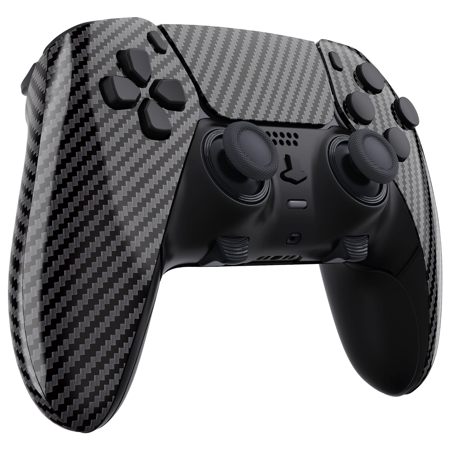 eXtremeRate PS5 edgeコントローラー対応交換対応用フルセットシェル&ボタン【グラファイトカーボンファイバー】