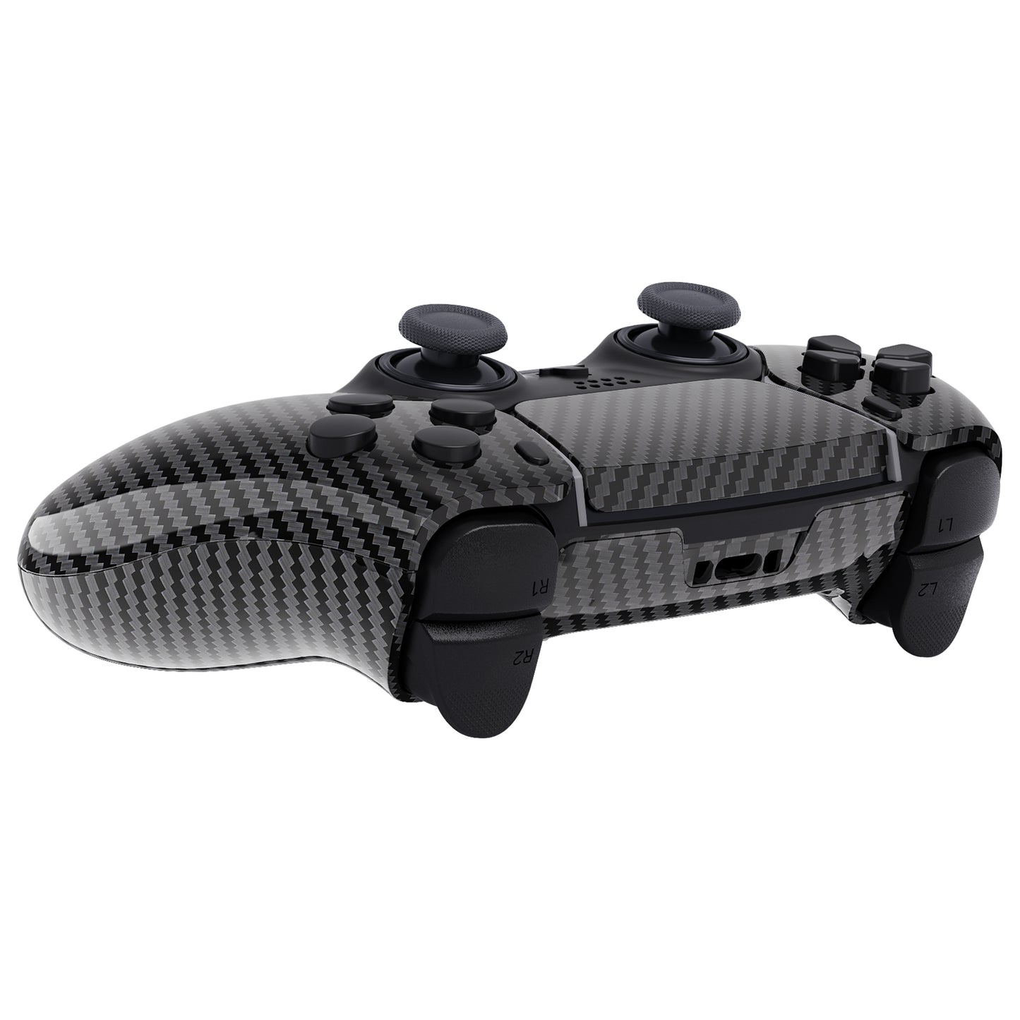 eXtremeRate PS5 edgeコントローラー対応交換対応用フルセットシェル&ボタン【グラファイトカーボンファイバー】