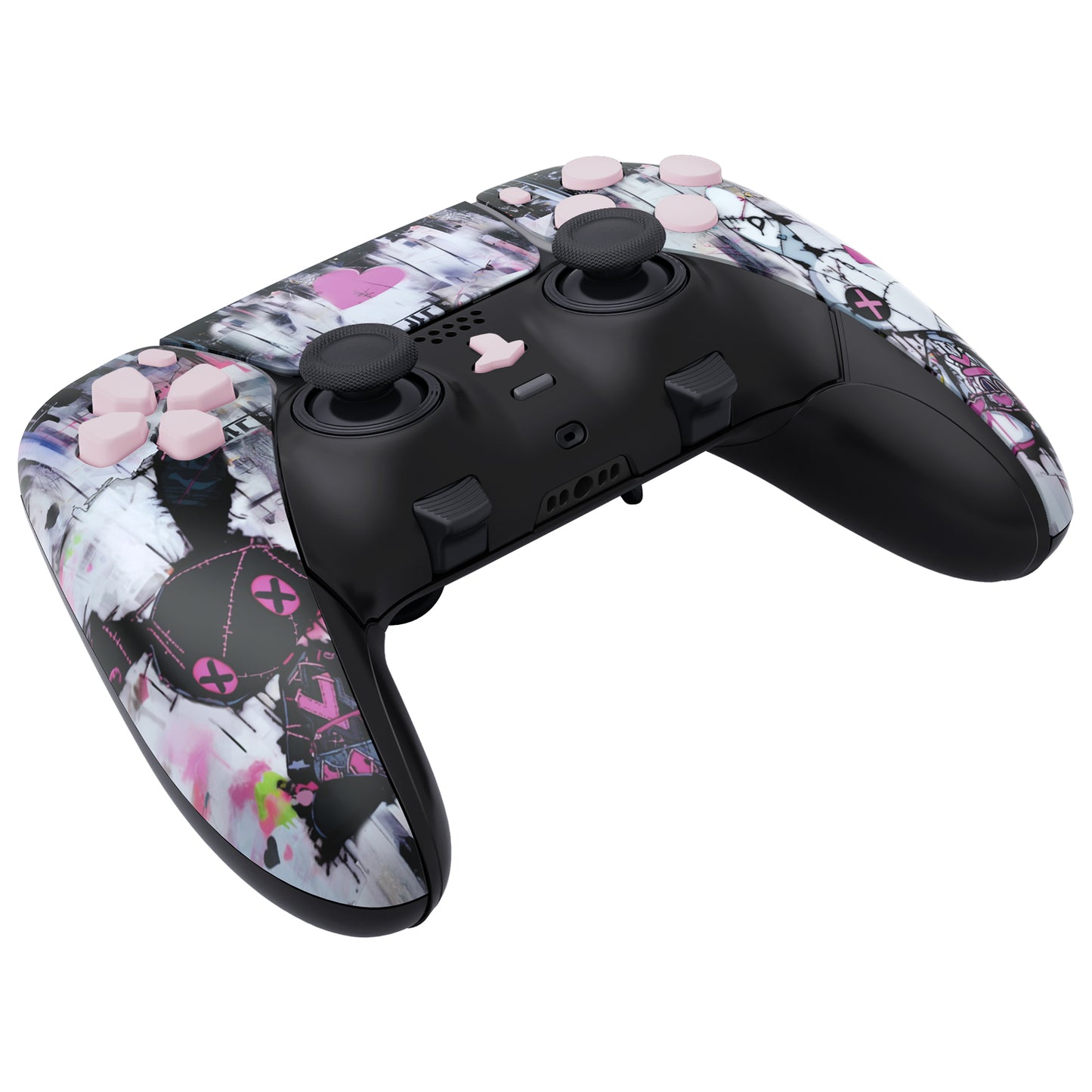 eXtremeRate PS5 edgeコントローラー対応交換対応用フルセットシェル&ボタン【可愛いパンク兎ちゃん】