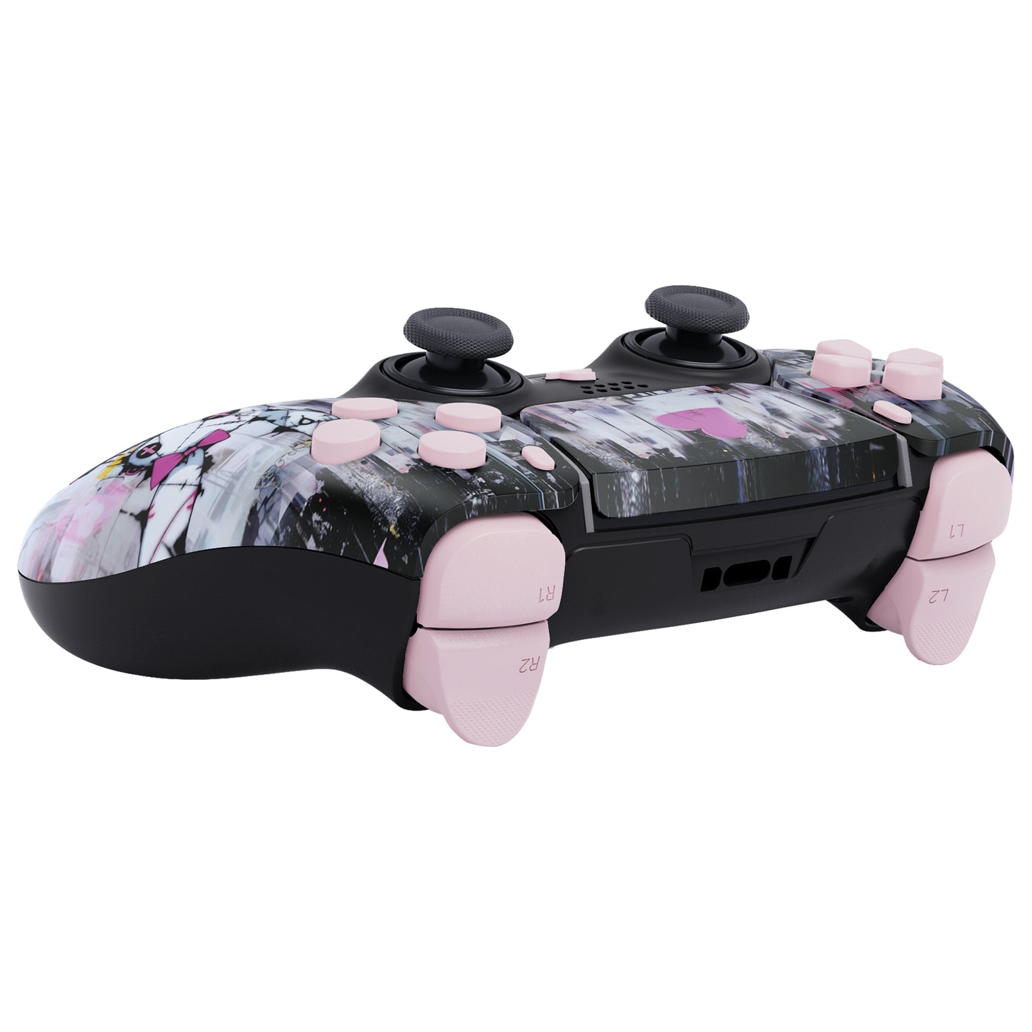 eXtremeRate PS5 edgeコントローラー対応交換対応用フルセットシェル&ボタン【可愛いパンク兎ちゃん】