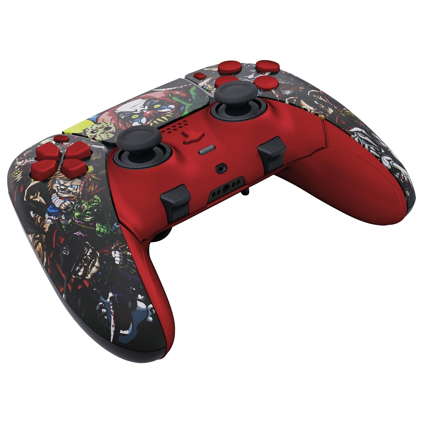 eXtremeRate PS5 edgeコントローラー対応交換対応用フルセットシェル&ボタン【スリラーパーティー】