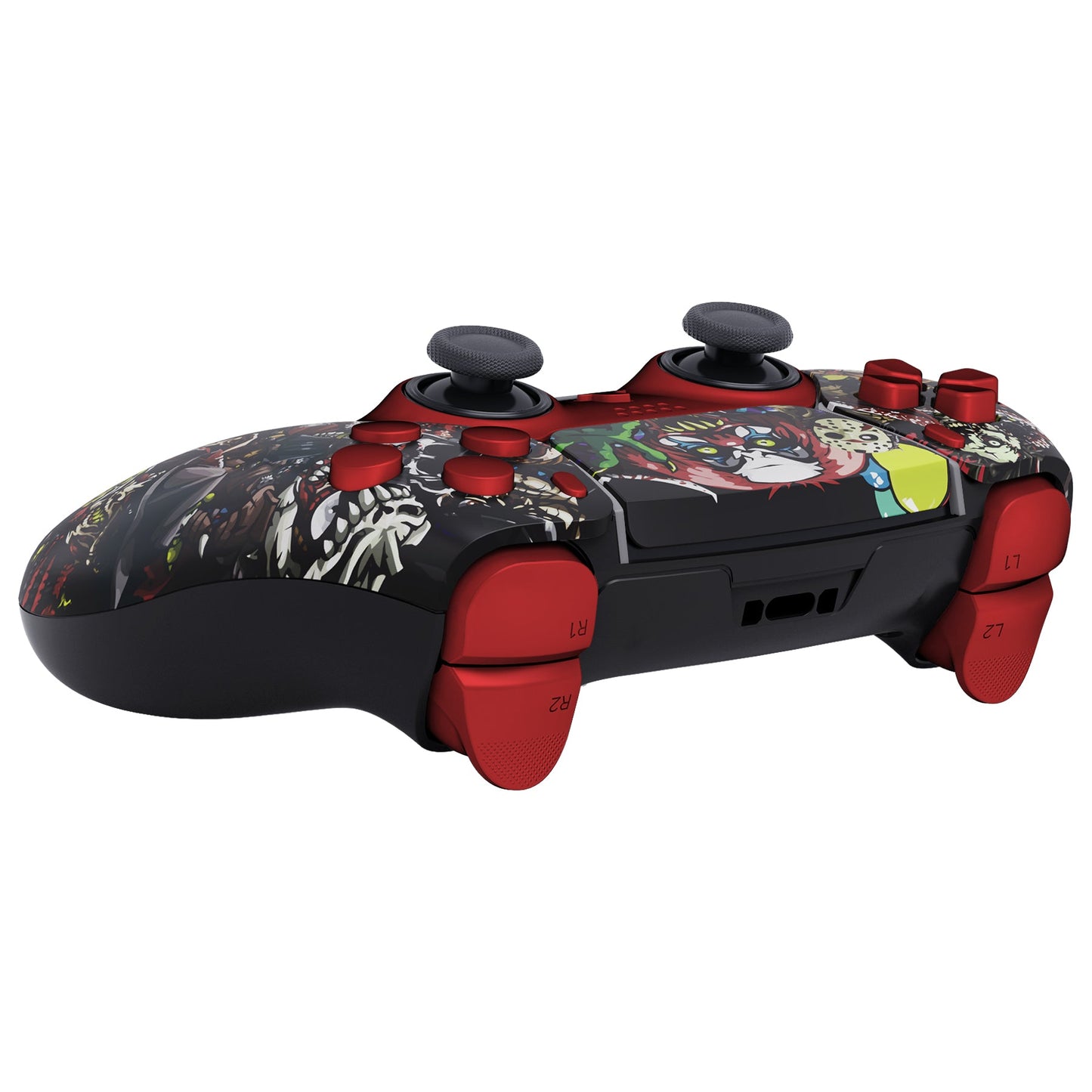 eXtremeRate PS5 edgeコントローラー対応交換対応用フルセットシェル&ボタン【スリラーパーティー】
