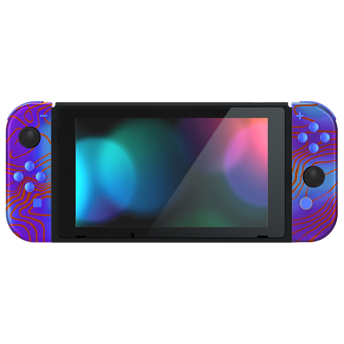 eXtremeRate Nintendo Switch用交換フルセットシェル&ボタン【ダマスクス】