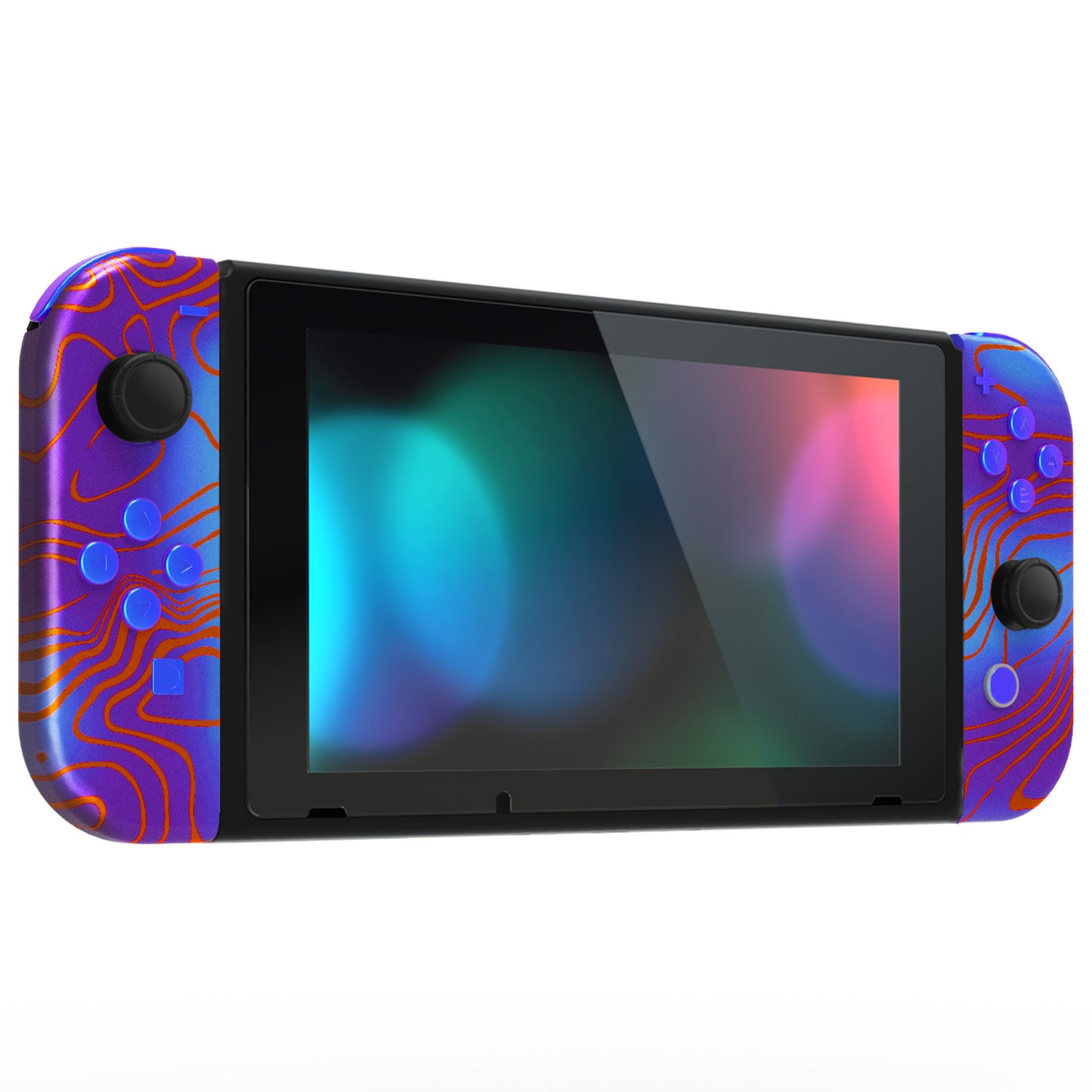 eXtremeRate Nintendo Switch用交換フルセットシェル&ボタン【ダマスクス】